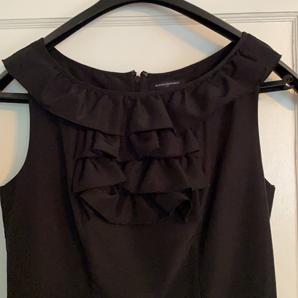 BANANA REPUBLIC Black Sheath Dress - Size 10